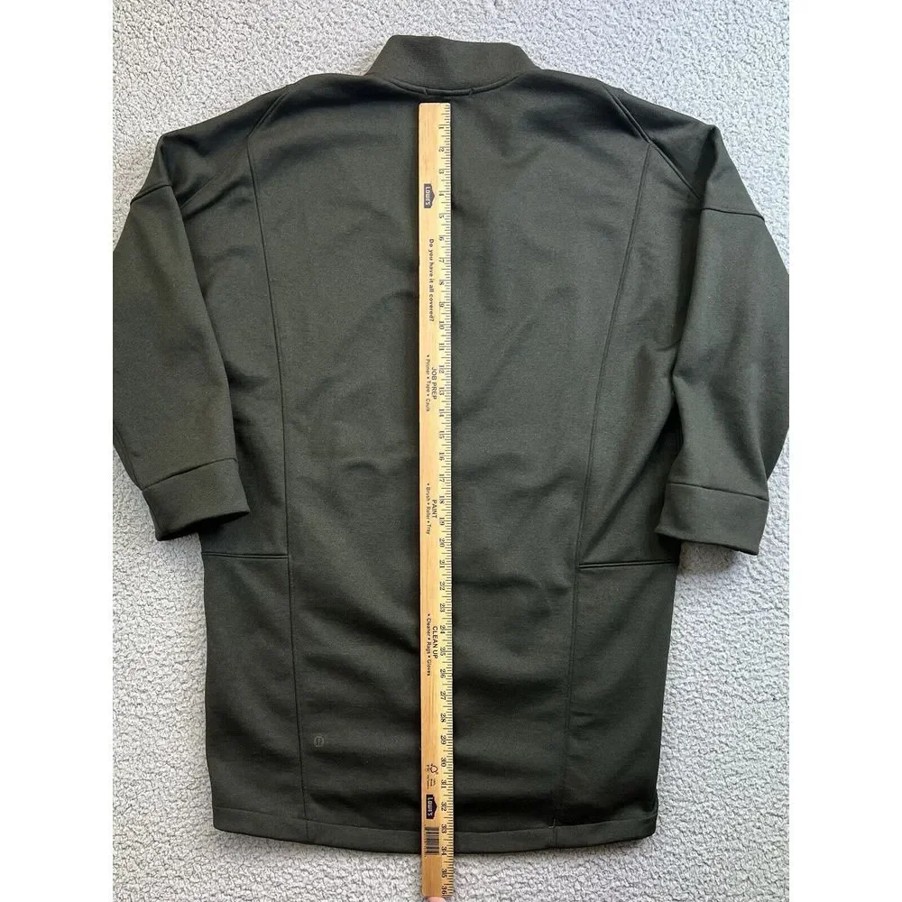Lululemon‎ Take A Stroll Jacket Dark Olive Green Womens Size 8